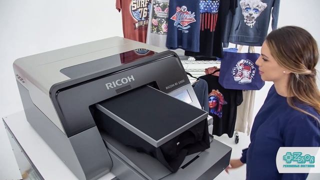 Текстильный принтер Ricoh Ri1000 смотреть онлайн