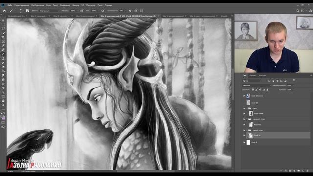 Исправляю рисунки подписчиков. Разбираю ошибки №5 смотреть онлайн