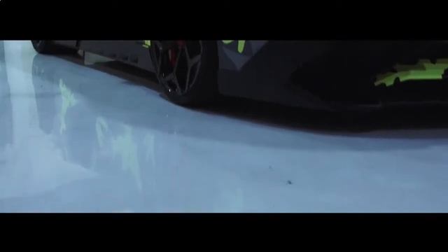Lamborghini Aventador SV в флуоресцентном камуфляже. смотреть онлайн