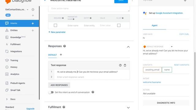 Dialogflow Chatbot – How to Make Your Bot Remember the User’s Name смотреть онлайн