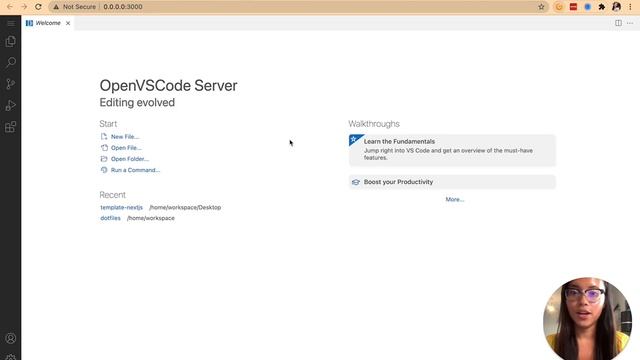 Launching OpenVSCode server ? смотреть онлайн