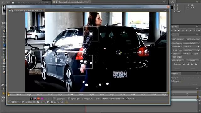 The Secret of Multiple Track Points in After Effect смотреть онлайн