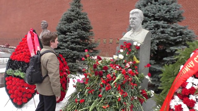 05.03.2015 возложение цветов в честь памяти т. Сталина смотреть онлайн