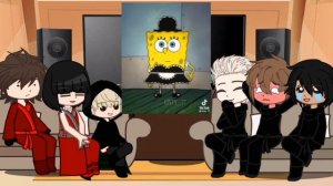 Past Ninjago react  to themselves// gacha club // Реакция ниндзяго из прошлого на себя самих//