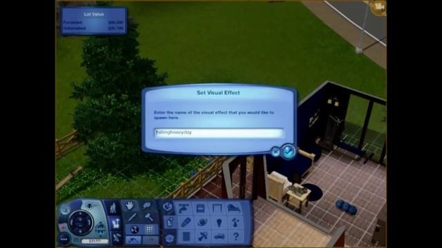 Sims 3 - How to Make Rain or Snow смотреть онлайн