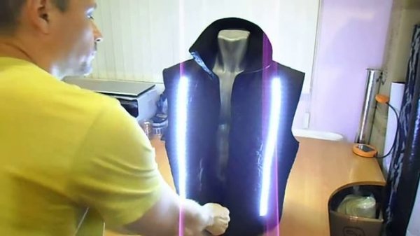 Жилет с активной подсветкой "Teplovichok" (жилет сигнальный)