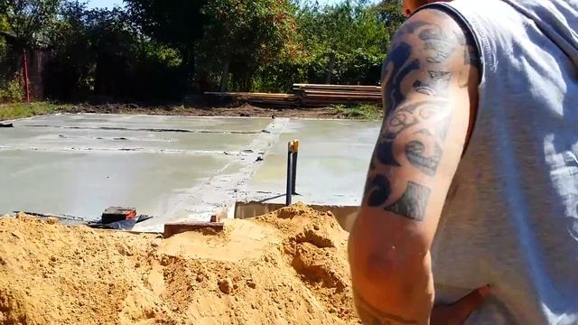 Строим дом - заливка фундамента, нюансы строительства смотреть онлайн