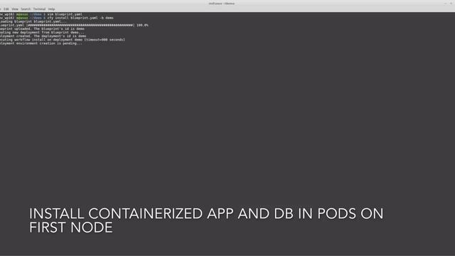 Migrating pods with containerized apps between nodes in the same Kubernetes cluster using Cloudify смотреть онлайн