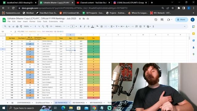 Mastering Fantasy Football: Create An Epic Cheat Sheet In Just 5 Minutes!
