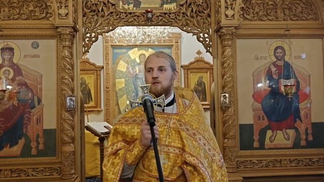 2024 11 05 Проповедь иерея Иоанна Суходолова на Евангельскую притчу о богаче и Лазаре смотреть онлайн