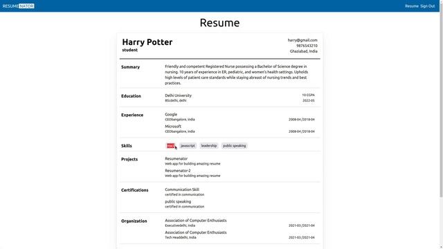 Resumenator | Build Resumes For Free | React | Firebase смотреть онлайн