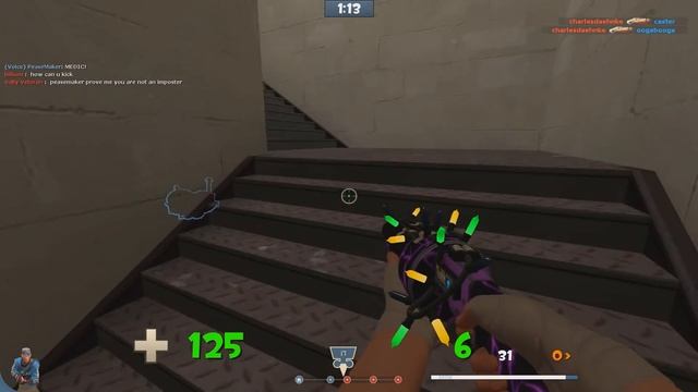 [Team Fortress 2] PEASEMAKER ПРОТИВ ЧИТЕРА! смотреть онлайн