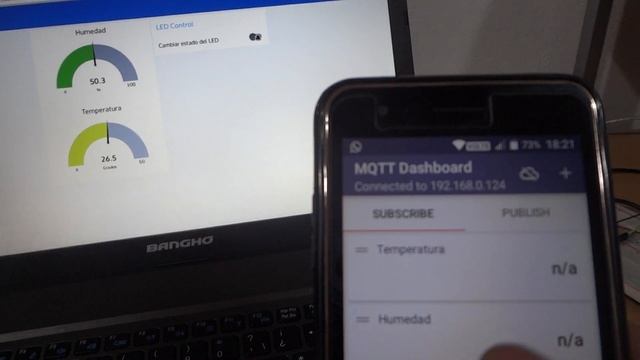 NODE-RED + ESP32 + MQTT смотреть онлайн