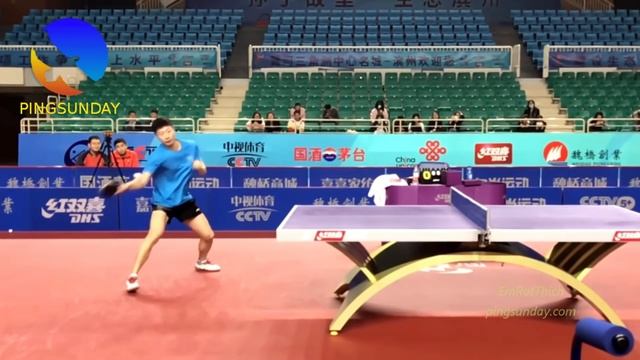 15 minutes of Ma Long's forehand technique (slow motion) смотреть онлайн