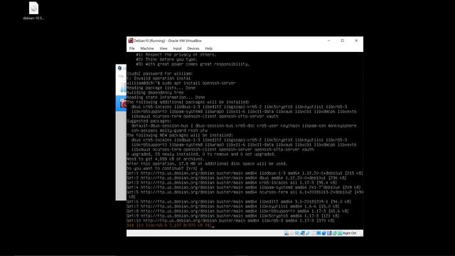 Debian 10, fresh install initial configuration, and setup. смотреть онлайн