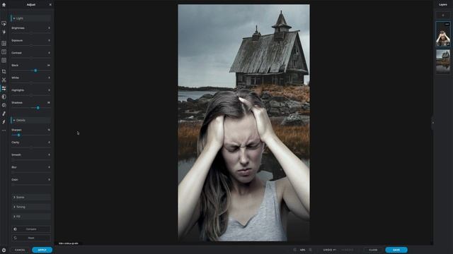 Easy Book Cover Design in Pixlr X смотреть онлайн