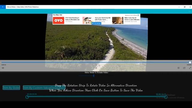 How To Rotate Video And Photo In Movie Maker: video editor with slideshow? смотреть онлайн