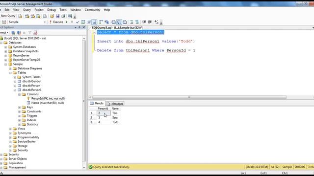 Identity Column in SQL Server - Part 7 смотреть онлайн