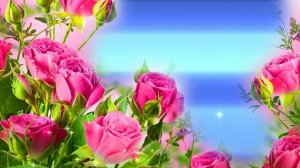 Футаж. Цветочный фон 26