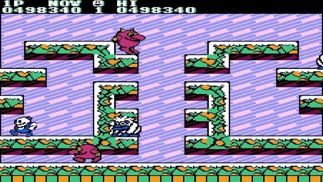 Snow Bros - Nes Gameplay смотреть онлайн