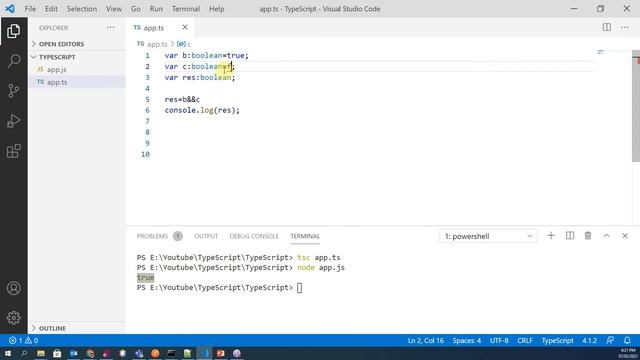 3. TypeScript Operators | Arithmetic | Logical | Relational | Ternary | [07-Mar-2021] смотреть онлайн