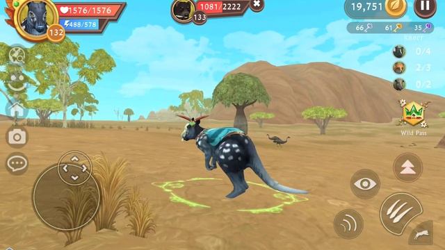 Прокачиваю кенгуру до 133 в WildCraft-#doohrysi#вайлдкрафт#оле7#mystic#wildcraft#вилдкрафт#game#игр