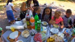 Школьный Пикник ИГРЫ на природе для ДЕТЕЙ