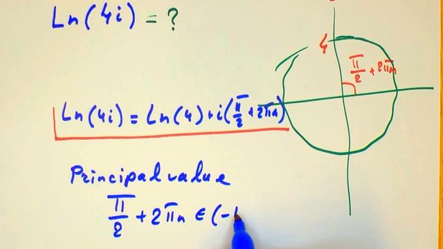 ln(4i) | logarithm of 4i | Math 01/12 смотреть онлайн
