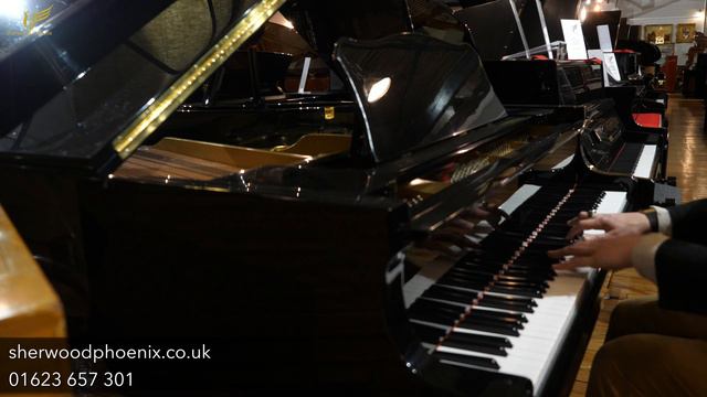 Dietmann 182 Black Baby Grand Piano Serial No. 13742 | Demonstrated by Sherwood Phoenix смотреть онлайн