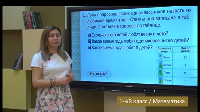 “Dərs vaxtı”: 1-ci sinif dərsləri ( rus bölməsi) (04.06.2021) смотреть онлайн