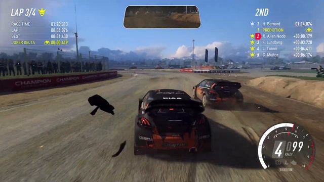 Q3 - Rallycross | Peugeot 208 WRX | France | DiRT Rally 2.0 смотреть онлайн
