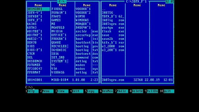 Voodoo 3 + Athlon XP + AWE 64, итоги, превращаем Voodoo 3 2000 в Voodoo 3 3000