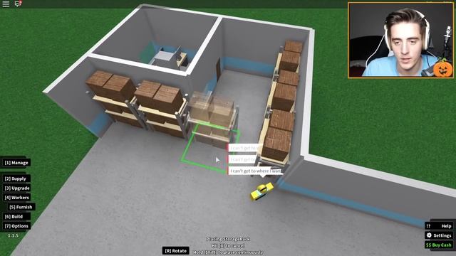 Roblox Halloween / Retail Tycoon / Opening a Halloween Store! смотреть онлайн
