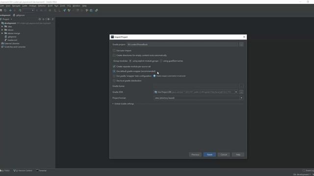 Intellij IDEA Import Gradle Project, (Import Grails Project)