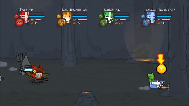 Castle Crashers Part 6 - Lava world. смотреть онлайн