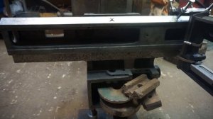 Ремонт геометрии продольной подачи фрезерного станка 675