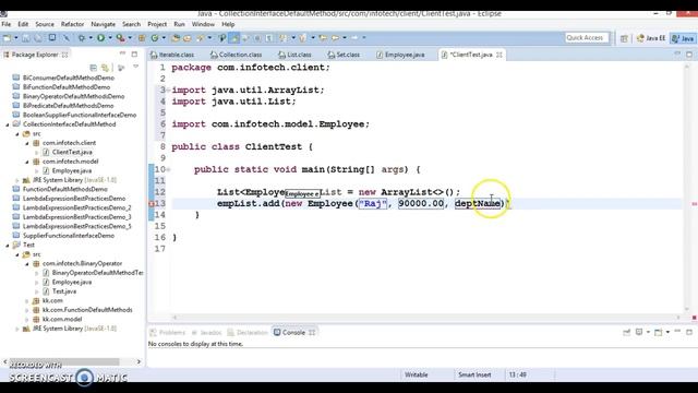 Java 8 Collection And Iterable Interfaces Default Methods смотреть онлайн