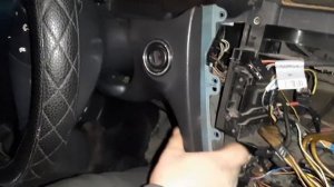 MERCEDES W203 Как добраться до радиатора печки