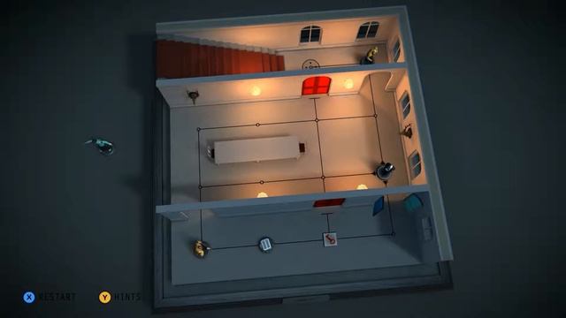 Hitman Go Definitive Edition 2-9 (13 Turns or Fewer) смотреть онлайн