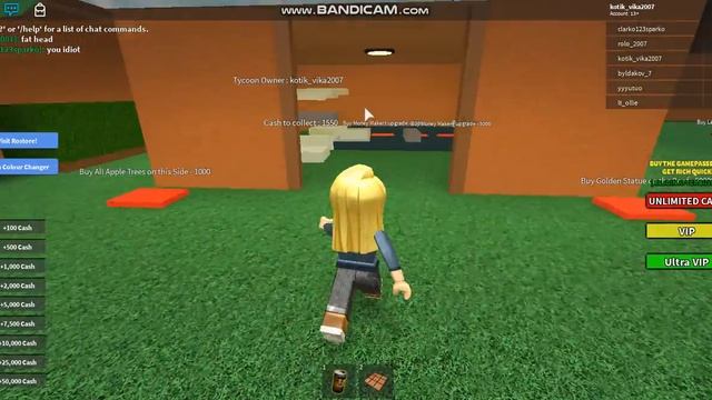 Tycoon Roblox дом на дереве с Тимой смотреть онлайн