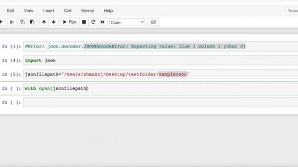 Expecting value: line 1 column 1 (char 0) | JSONDecodeError | Python