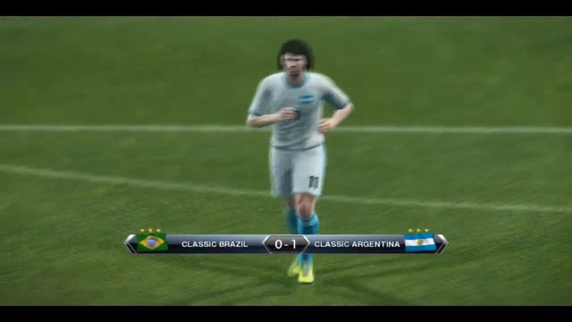 PES 2013 Classic Brazil vs Classic Argentina | HD Gameplay смотреть онлайн