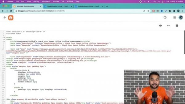 Create Online Speedometer Tool Site on Blogger (SCRIPT) LIFETIME EARNING from Blogging for Beginner