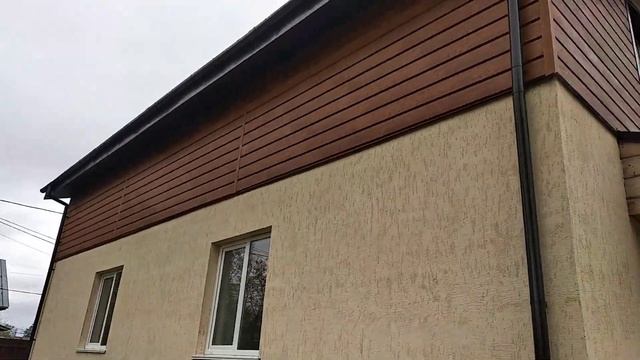 Металлосайдинг имитация бруса. Монтаж сайдинга под дерево. Сайдинг смотреть онлайн