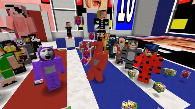 САНС АНДЕРТЕЙЛ vs ЧАРА ЕВГЕНБРО ТЕЛЕПУЗИКИ против SLENDYTUBBIES БЕНДИ Майнкрафт машинима MineLol смотреть онлайн