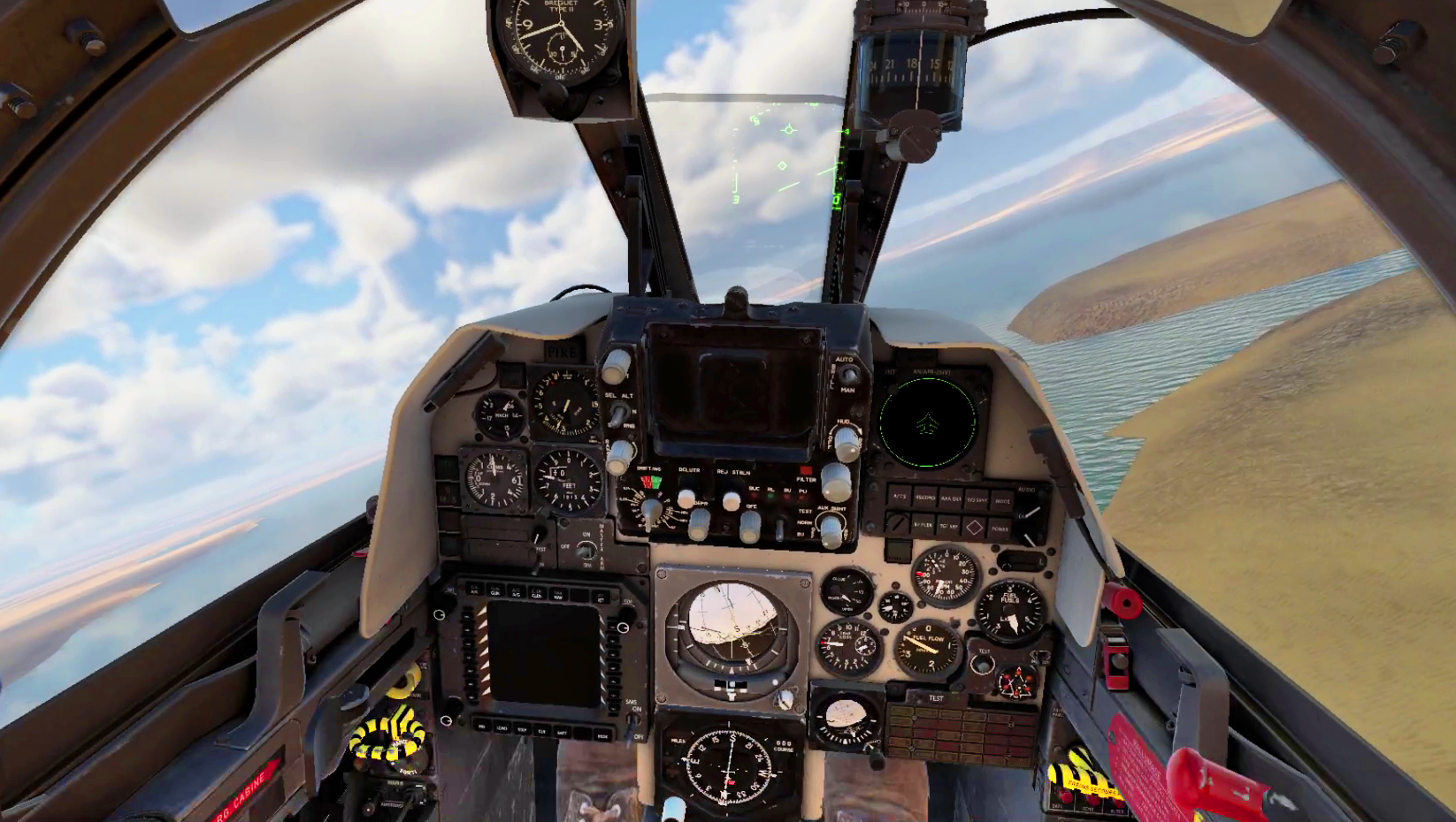 Первый бой на истребителе Kfir Canard в VR шлеме в War Thunder.