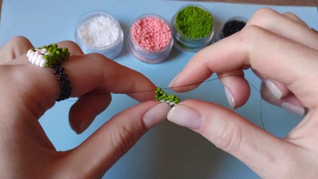 Фигурка из бисера котик в шапке лягушки ? в технике крестик смотреть онлайн