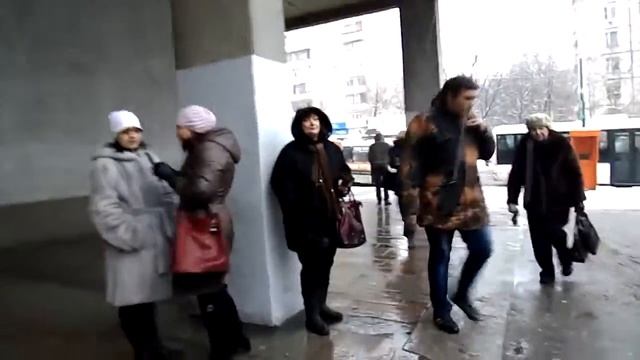 Окрестности метро Медведково 14.03.2013 смотреть онлайн