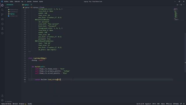 CURSO DE KIVY CON PYTHON | INTERFAZ LOGIN смотреть онлайн