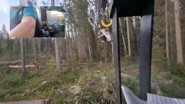 Работа Харвестера #харвестерФорвардер смотреть онлайн